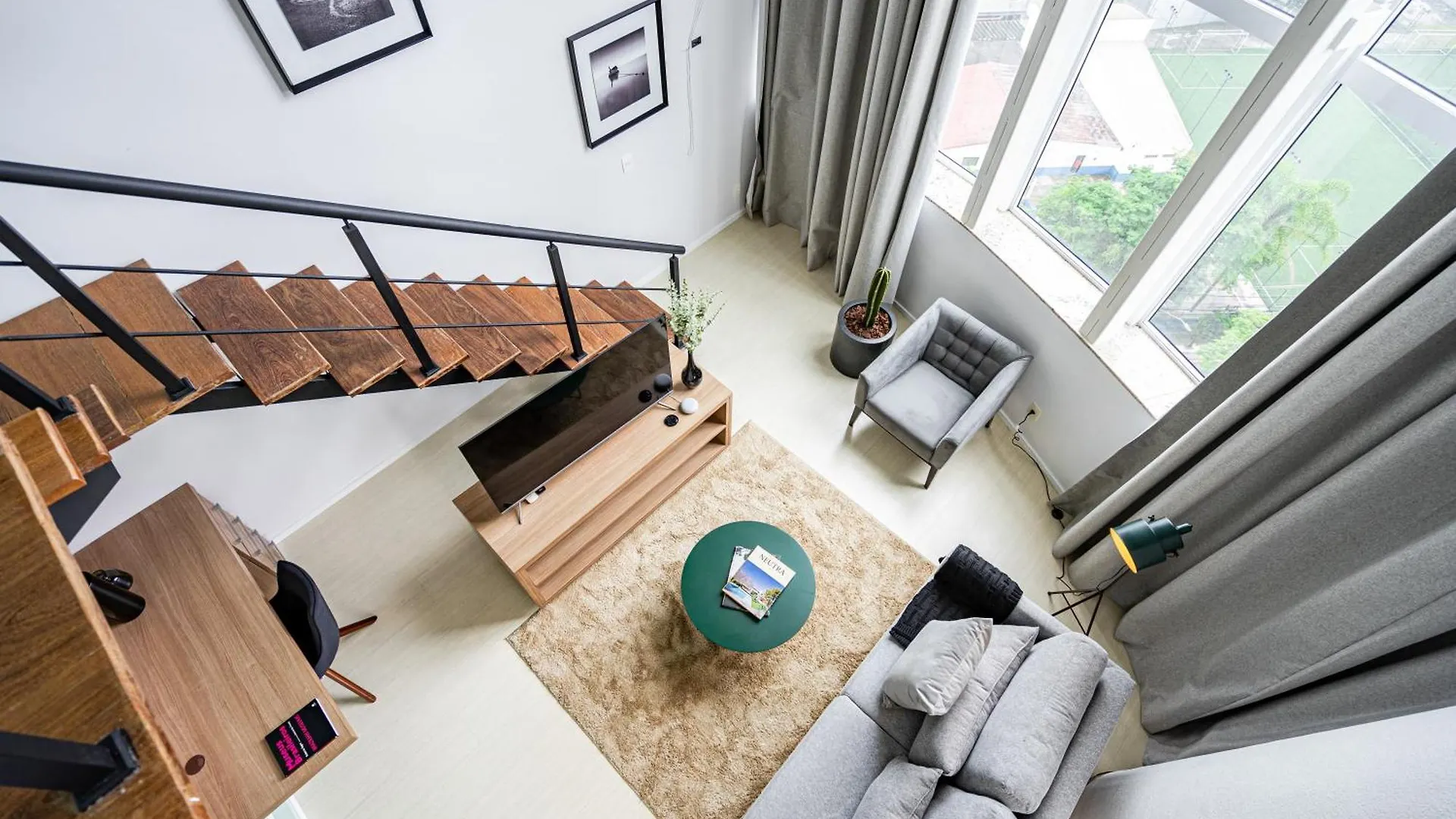 Duplex aconchegante com piscina e academia próx. à Berrini - Brooklin Apartamento São Paulo